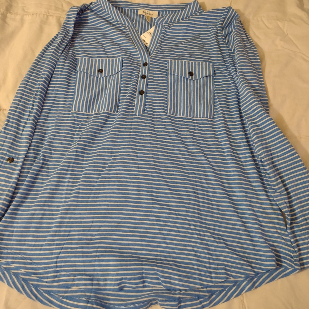 Style & Co Shirt Size Small long sleeve